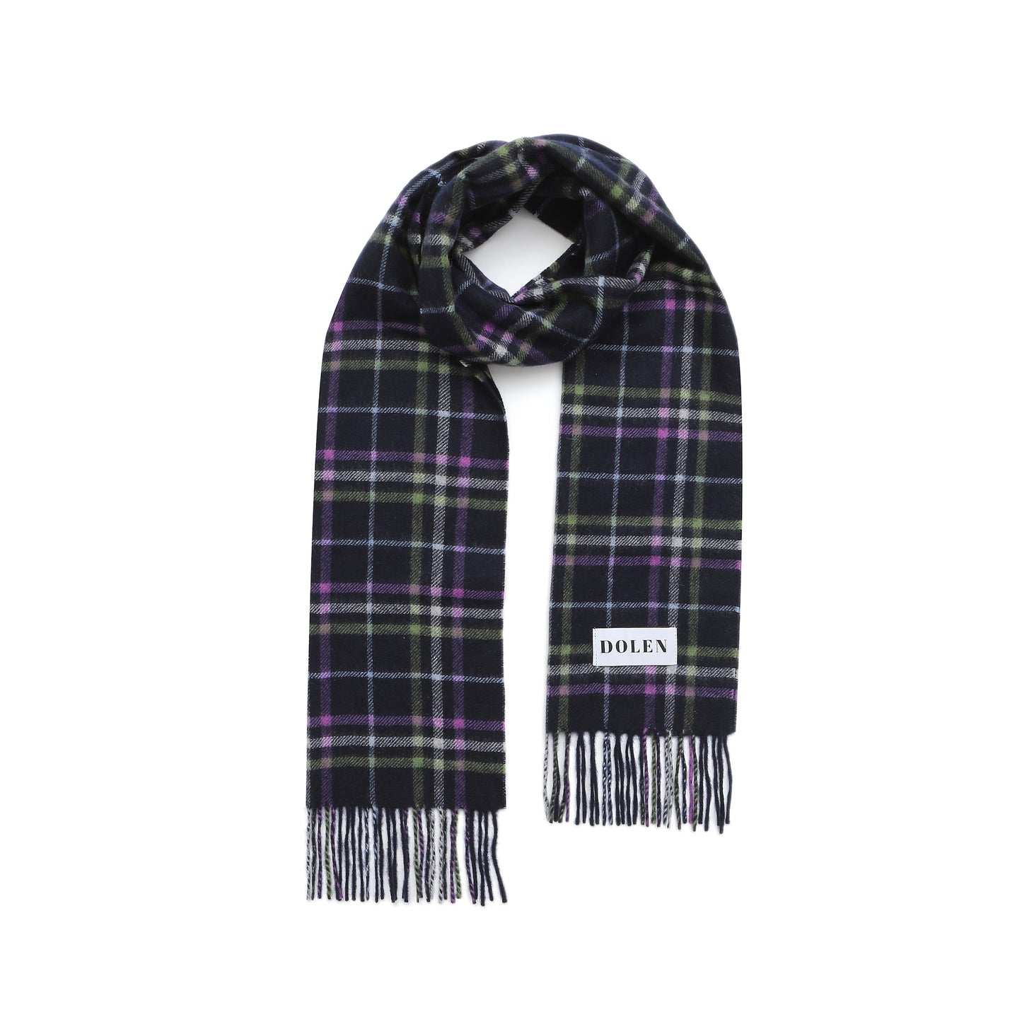 TARTAN CASHMERE SCARF