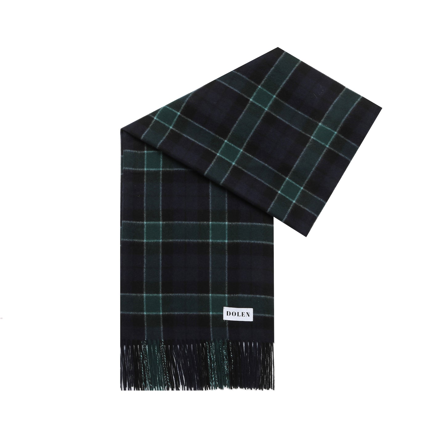 OVER SIZED TARTAN CASHMERE STOLE