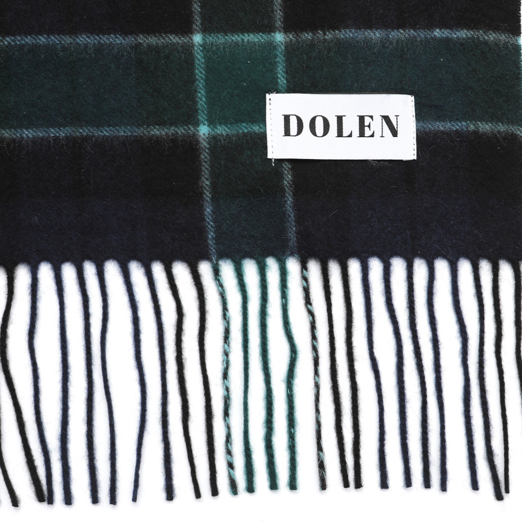 OVER SIZED TARTAN CASHMERE STOLE