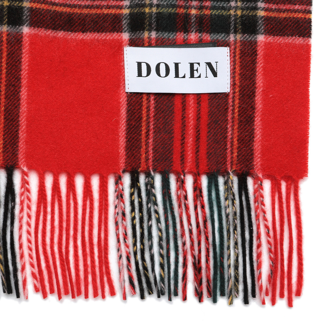 TARTAN CASHMERE SCARF