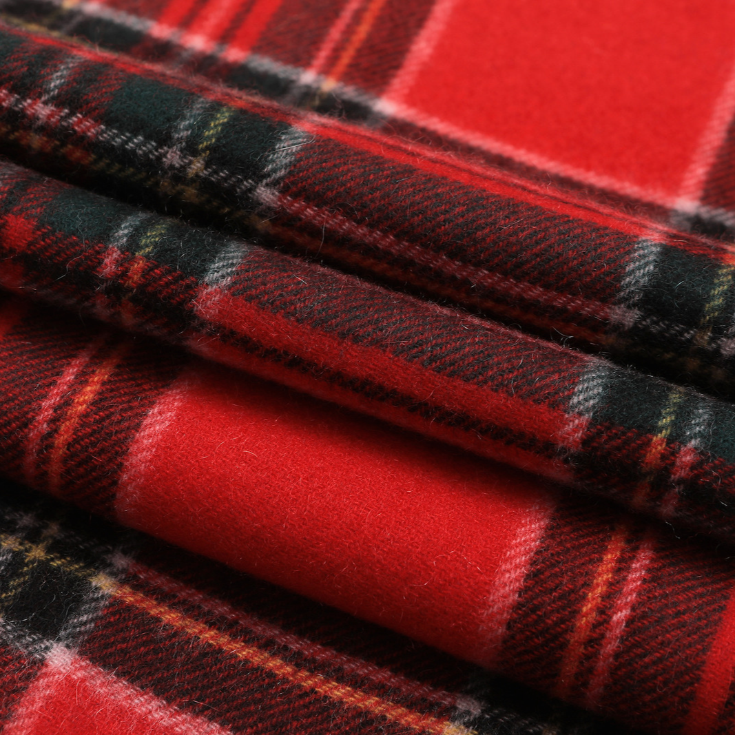 TARTAN CASHMERE SCARF