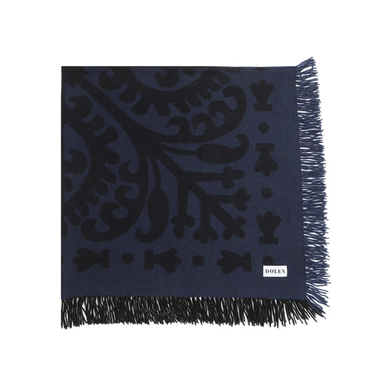 JACQUARD CASHMERE STOLE