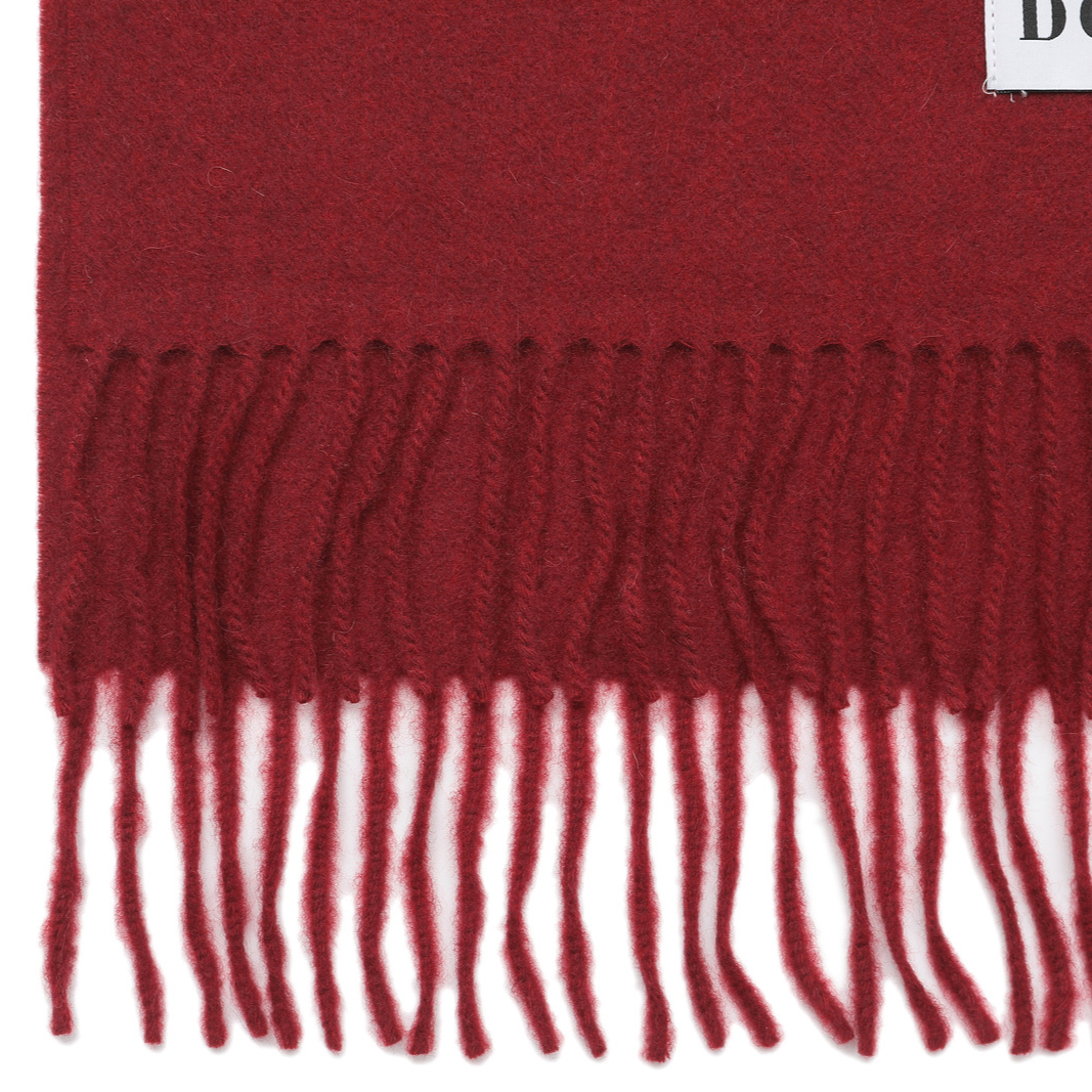 CLASSIC CASHMERE SCARF-RED