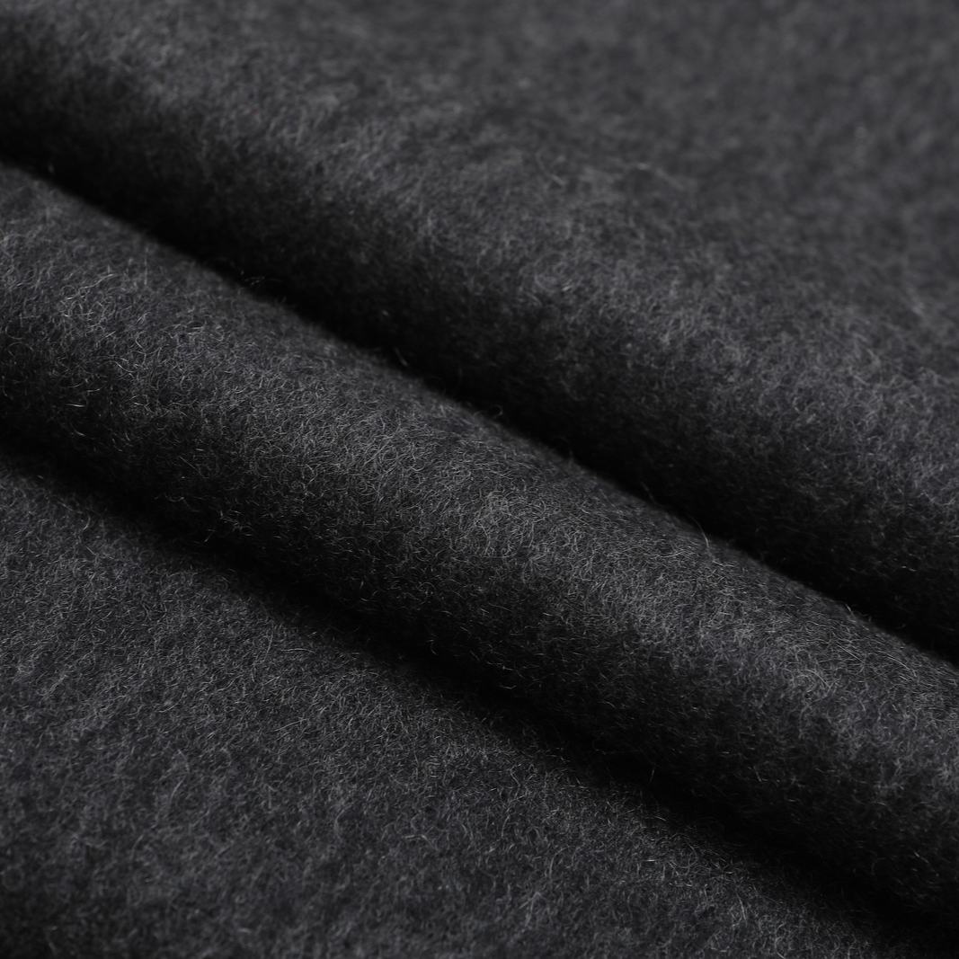 CLASSIC CASHMERE SCARF-CHARCOAL MIX