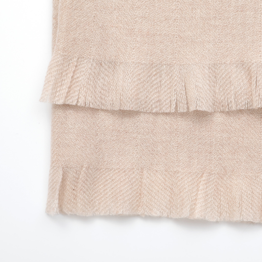 OVERSIZED LIGHTWEIGHT CASHMERE SCARF